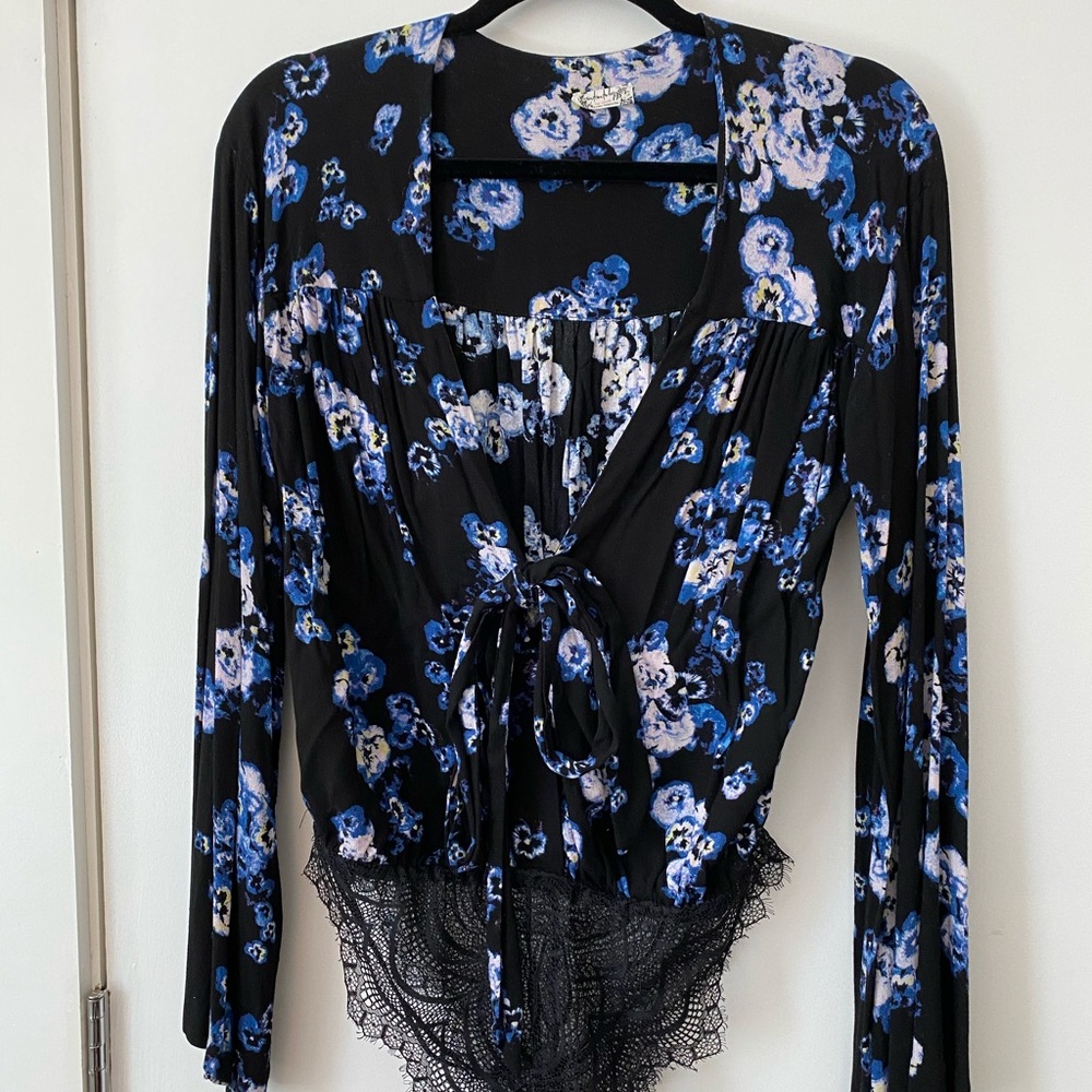 Balloon Sleeve Bodysuit